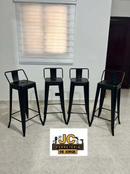 Taburete de metal