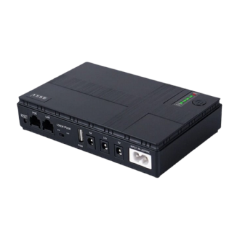 Mini ups hne-032 8800mah compacto para routers cámaras poe emergencias