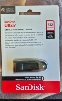 Memoria usb de 512gb sandisk