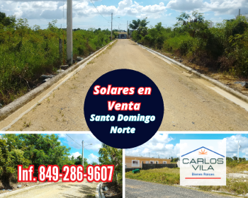 Solares en venta en villa mella santo domingo norte