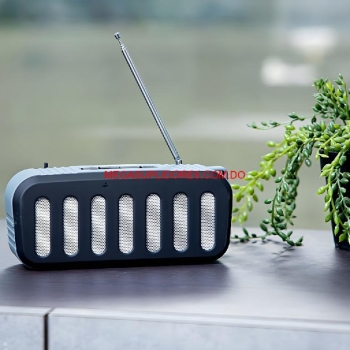  bocina bluetooth nr-2013fm con radio fm – sonido portátil y versátil