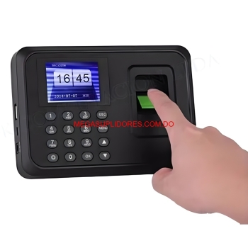  reloj de asistencia ponchador con huella digital – control de entrad