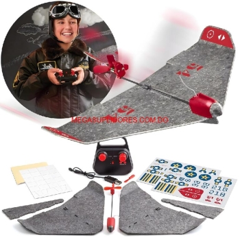  drone avión con control remoto – kit para armar ligero resistente