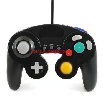  control gamecube con botón turbo wii gamecube vibración integrada