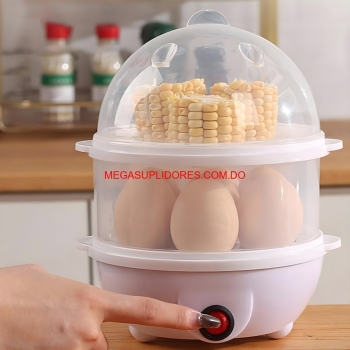  huevera eléctrica hasta 7 huevos - hervidora vegetales a vapor