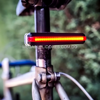  luz led para bicicleta recargable usb impermeable linterna casco