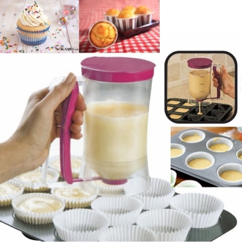 Dispensador y medidor de masa manual para cupcake