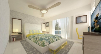 Apartamentos de tres habitaciones en la autopista de san isidro