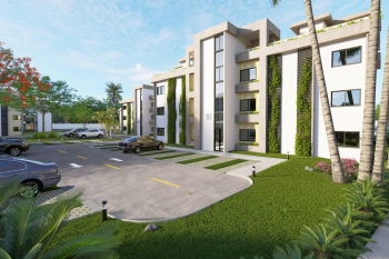 Apartamentos de diseño contemporáneo rodeados de naturaleza en punta c