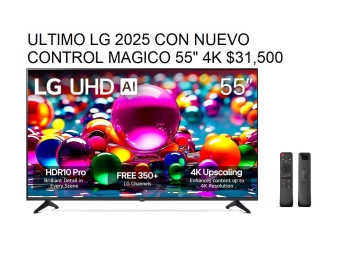 Tv 4k lg 55 pulgadas 55ua7700 webos 25 2025 31500