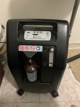 Concentrator de oxigeno de 5 litros devilbiss