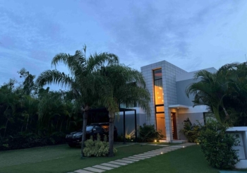 Rento villa de 3 habitaciones en playa nueva romana