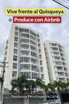 Apartamento ph en venta en ensanche la fe santo domingo