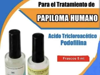Vendo podofilina y acido tricloroacetico
