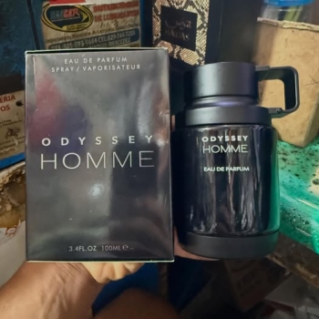 Perfume armaf odyssey homme black 3.4fl .oz 100ml perfume maculino