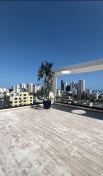 Penthouse tipo loft de 2 niveles con terraza – 156 m mirador norte d.n
