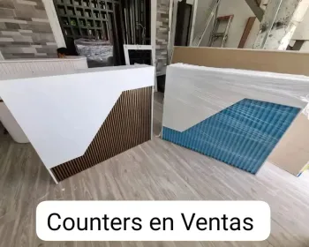 Ventas de counters recibidores somos fabricantes pago contra entrega.