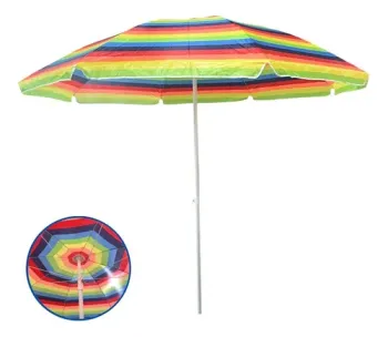 Sombilla de playa multi color