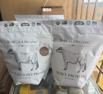 Proteína  whey de suero de leche norcal organic 21g de proteína y 4.9g