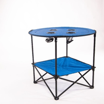 Mesa playera plegable de tela