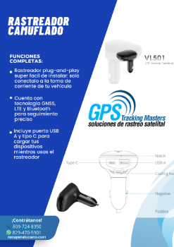 Rastreador gps camuflado