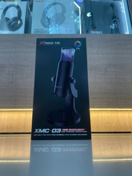 Microfono gaming xtrike me rgb xmc-3