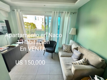 En naco apartamento en venta de una 1 habitación