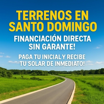 Terrenos con servicios y financiacion directa crea tu espacio