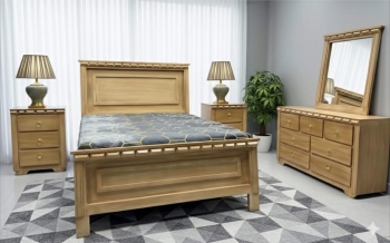 Oferta juego de habitaciÓn con sus colchones doble pillowtop