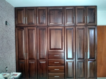 Remodelacion de closet en madera