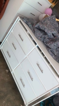 Gavetero de 6 blanco moderno