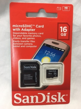 Memoria 16gb sandisk – rendimiento garantizado
