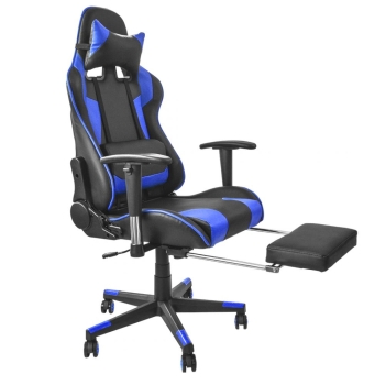 Comodidad extrema – silla gamer reclinable con reposapiés