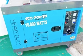 Planta eléctrica 10kw diésel semi silenciosa – potencia y bajo ruido