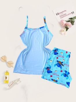 Pijamas de stitch 100 algodón - varios colores - envíos a todo el país
