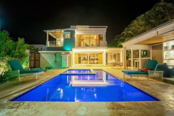 Hermosa villa en venta en juan dolio ????  amueblada cómoda y perfecta