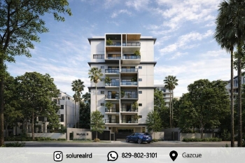Apartamento familiar nuevo proyecto en gazcue sd