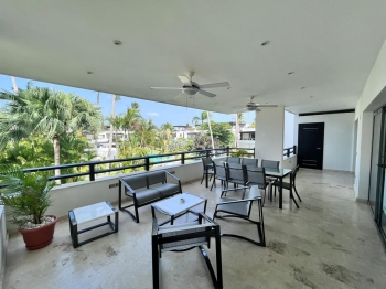 Apartamento en las terrenas samaná amueblado 146 m2 de tres habitacion