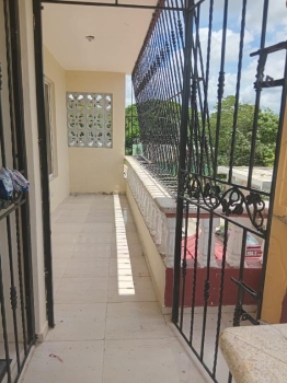 Rento apartamento 2do piso de 2 habitaciones. lucerna. sto. dgo. este