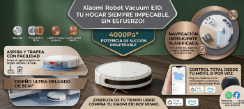 Robot limpiador - liquidaciÓn total! xiaomi robot e10 por solo rd 8000