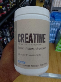 Creatina monohidratada 60 servicios en polvo suplementos rans