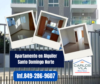 Alquilo apartamento en la villa mella santo domingo norte