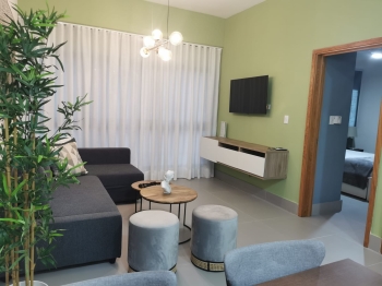 Apartamento en alquiler amueblado en el naco