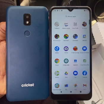 celular cricket icon 3 de 32gb /3gb ram desbloqueado como nuevo 1 mes