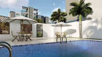 Apartamento en venta en el km 14 con terraza