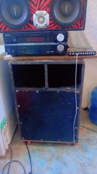 Cajon turbo con bocina 18 en san cristóbal