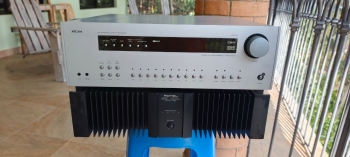 Preamp arcam y amplificardor rotel de 8 canales