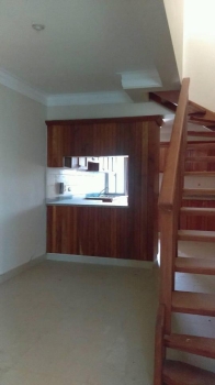 Instalacion de gabinetes de cocina en madera