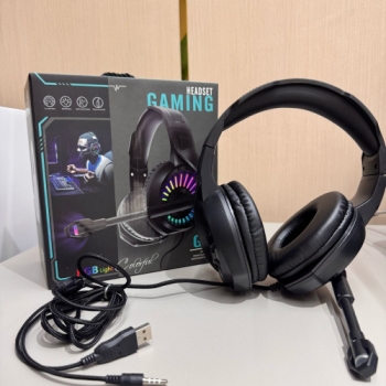 Audífonos gaming g2 – sonido envolvente y luces rgb