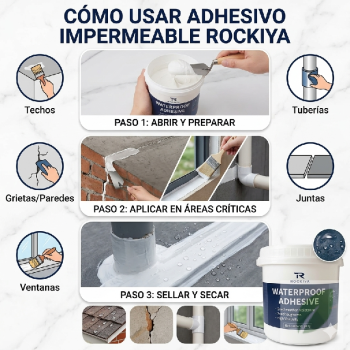 Sellador impermeabilizante transparente multiuso 300g
